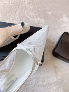 Chaussures à talon chaton en dentelle JC MIRA Collection Printemps/Été 2026, talons hauts sexy à bout pointu pour femme, haute qualité - Product Image 4