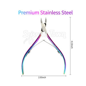 Pince à ongles en acier inoxydable Pince à ongles à cuticules à bas prix Meilleure vente Pince à ongles à cuticules - Product Image 2