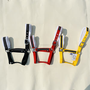 Cabestro personalizable de nailon con relleno de visón Shinestones estilo de sillín australiano nuevo modelo de diseño de logotipo OEM de moda - Product Image 4