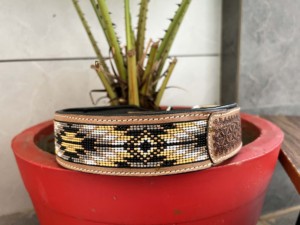 Tay công cụ da chó cổ áo sọ mô hình phương tây tay công cụ Da vật nuôi cổ áo bán buôn số lượng lớn sản phẩm đa sử dụng - Product Image 5