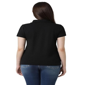 Classique à la mode pour femmes solide pour polo léger décontracté à manches longues confortable col et manchette ajustement parfait - Product Image 2