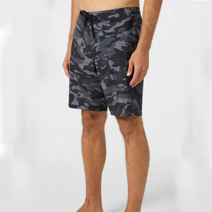 Pantalones cortos de playa de secado rápido sólidos de moda para hombre de gama alta, pantalones cortos de traje de baño transpirables de calle alta con estampado de sublimación personalizado - Product Image 2