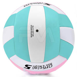 Ballon de volley-ball de style unique, couleur unie, fabrication pakistanaise - Product Image 3