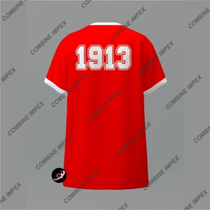 Detla Sigma Theta surdimensionné tricot gaufré graphique chemisier brodé respirant coton à manches longues grande taille printemps saison - Product Image 2