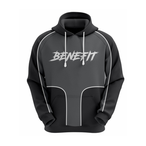 เสื้อฮู้ดดี้ผู้ชายสั่งทำขายส่ง พิมพ์ลายสกรีน ดีไซน์เอง ผ้าหนา คุณภาพระดับพรีเมียม พิมพ์ลายอย่างดี ทรงโอเวอร์ไซส์ เหมาะสำหรับใส่เล่นกีฬา - Product Image 1