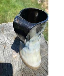 Approvisionnement direct en usine Tasse à boire traditionnelle en corne de buffle pour la bière ou les boissons froides disponibles au meilleur prix d'Inde - Product Image 4