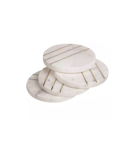 High Quality Home Bar Decoration <b>Coaster</b> for Cup Leaf <b>Coaster</b> Monstera Shaped <b>Ceramic</b> Green Silver Gold Accessories Europe Style - Product Image 5