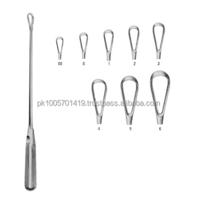 Cureta Uterina Manual SWISHER INTERNATIONAL de Alta Calidad Premium, Fuente de Energía Manual, Punta Roma y Afilada, Acero Inoxidable, Certificación CE - Product Image 1