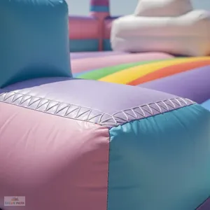 <b>Large</b> Outdoor Inflatable Unicorn Themed <b>Slide</b> for Kids - Product Image 4