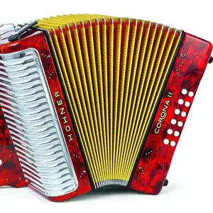 Mới Hohner Corona II Diatonic nút accordion