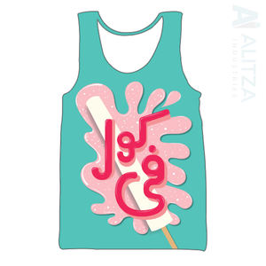 Camiseta sin mangas de gimnasio de comodidad Superior sin costuras transpirable tela de secado rápido entrenamientos casuales desgaste bordado tejido que absorbe la humedad - Product Image 1