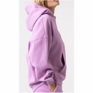 Sweats à capuche pour femmes de haute qualité, 100% coton polaire, décontractés, surdimensionnés, avec poche avant, écologiques, à bas prix - Product Image 3