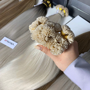 ผมต่อแท้เวียดนาม คุณภาพหรู 100% เกรดเวอร์จิ้น เนื้อผมตรงธรรมชาติ นุ่มลื่น ปลายแบน แบบเรมี่ สามารถปรับแต่งสีได้ - Product Image 1