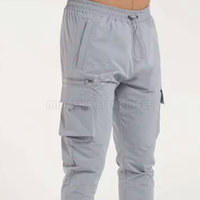 Marque privée Pantalons cargo pour hommes à vendre Pantalons cargo pour hommes de couleur unie Pantalons cargo multi-poches