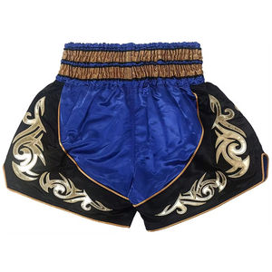 New Customizable Professional MMA Boxing Muay Thai Competition <b>Shorts</b> <b>Stretch</b> Fabric Custom Patches Logo Printing for Unisex - Product Image 2