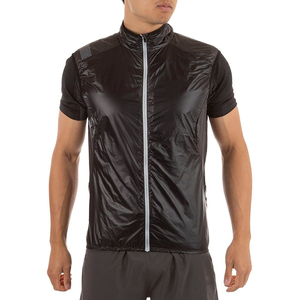 Custom Wholesale Lightweight Men's Windbreaker Vest Waterproof Sleeveless Cycling <b>Jacket</b> <b>Reflective</b> <b>Running</b> Gilet Sportswear - Product Image 1