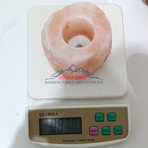 หิมาลายันธรรมชาติที่ใส่เทียนชาเกลือหิมาลายันทำมือเป็นมิตรต่อสิ่งแวดล้อมแกะสลักในสไตล์ฮวงจุ้ย - Product Image 5