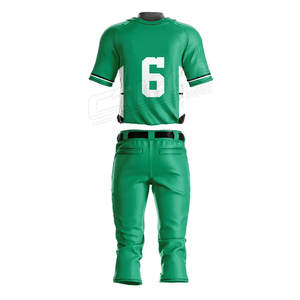 Nouveau design d'uniforme de baseball personnalisé pour jeunes avec logo personnalisé uniforme de baseball en polyester pour hommes - Product Image 2