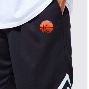 Pantalones Cortos Deportivos de Lona para Hombre, Personalizados con Nombre, Número y Logotipo, 100% Algodón, Transpirables, de Secado Rápido, Estilo Urbano - Product Image 3