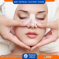 NIDY Bandes nasales anti-points noirs Nettoyage en profondeur des pores Contrôle du sébum Traitement de l'acné Patch exfoliant jetable imperméable pour le visage