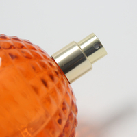 Flacon de parfum vide en verre serti de 100 ml, design de luxe personnalisé, avec bouchon pulvérisateur à pompe, diffuseur rond à bâtonnets – Vente en gros de haute qualité