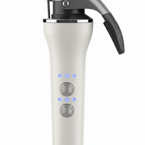 Plancha de Pelo Eléctrica Profesional de 28 mm, Cerámica, Turmalina, Iones, Multi-Temperatura Ajustable, Uso Doméstico, Plástico - Product Image 3