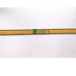 Meilleure Tresse Dorée en Fil de Laiton, Bordure en Dentelle Dorée de Haute Qualité, Fabriquée en Usine pour Uniformes Cérémoniels - Product Image 2