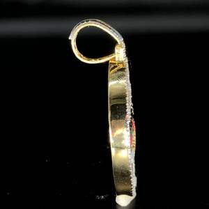 Pendentif Breadwinners serti de diamants 14k Pendentifs de la meilleure qualité Exportés par un exportateur indien - Product Image 4