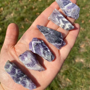 Points de cristal d'améthyste brute en gros sculpté Quartz violet pierres de guérison bijoux d'amour Reiki consommation d'énergie étanche - Product Image 2