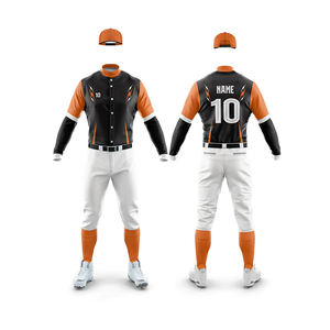 Uniformes de baseball imprimés personnalisés de qualité supérieure maillots et pantalons respirants pour les clubs académies écoles - Product Image 4