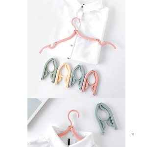 Mucit Home 5-Piece Foldable Clothes <b>Hanger</b> - Product Image 1