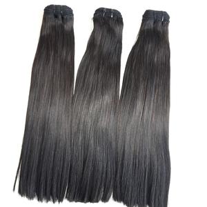 Mèches péruviennes Non Remy lisses avec Closure, mèches de cheveux naturels avec Closure HD - Product Image 3