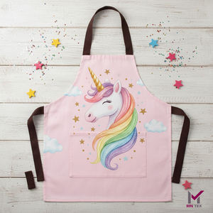 ผ้ากันเปื้อนเด็ก2026เป็นมิตรต่อสิ่งแวดล้อมแบบซักได้ทำจากผ้าฝ้าย100% และวัสดุโพลีคอตตอน - Product Image 5