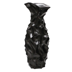 Diseño de lujo Floreros de piso grandes Soportes Florero de metal Hierro fundido antiguo/Latón Oro Alto Flor de fiesta de boda - Product Image 3