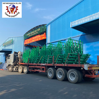 Fabricante de paletas de plástico grandes de HDPE industriales de alta resistencia apilables con refuerzo de acero estantes de paletas de madera