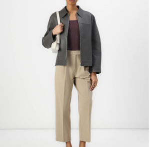 แจ็กเก็ตหนังกันลมของผู้หญิงแจ็กเก็ตหนังแฟชั่นกันน้ำ - Product Image 2