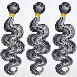 Extensiones de cabello humano indio recto de hueso crudo 100% de alta calidad súper sedoso de 40 pulgadas estilo de onda profunda suelta - Product Image 1