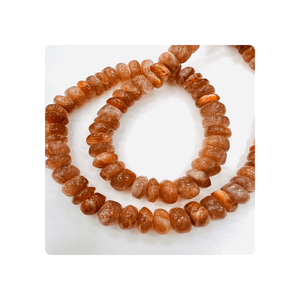 Cuentas Redondas Lisas de Piedra Solar Natural de 6-7 mm Personalizadas, Piedra 100% Natural, Nuevo Diseño para la Fabricación de Joyas, Hilo de 14 Pulgadas - Product Image 6