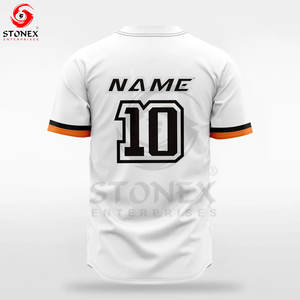 Vêtements de sport de qualité supérieure pour hommes Meilleur design Offre Spéciale polyester Maillot de baseball pour hommes - Product Image 4