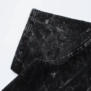 T-shirts en coton lavés à l'acide personnalisés en gros T-shirts lavés à l'acide avec pierre vintage et épaules tombantes - Product Image 4