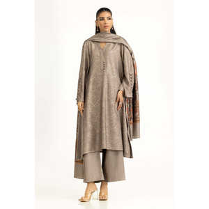 Traje de Satén Jacquard Teñido en Hilo de 3 Piezas IUSTKSD-1421 - Product Image 1