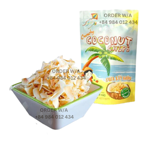 Chips de coco tostadas estándar del mercado de Malasia que son naturalmente deliciosas y perfectamente crujientes - Product Image 2