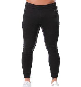 กางเกงจ็อกเกอร์ทรงสกินนี่สำหรับผู้ชาย ผ้าสเตรช ทรงเข้ารูป สวมใส่สบาย เหมาะสำหรับออกกำลังกายและลำลอง รับผลิตแบบ OEM แบรนด์ส่วนตัว โรงงานผู้ผลิต - Product Image 1