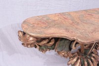 Table console en bois de mahogany massif sculpté à la main, style industriel moderne, pour salon, chambre, hôtel, salle à manger, Avila Luxurious
