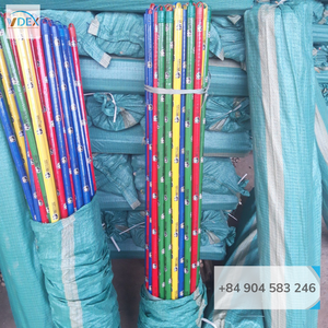 Catégorie Produit Vente en gros Panda Bâtons de vadrouille en bois avec revêtement en PVC Bâton de brosse Manche de vadrouille Fabricant vietnamien Balais Pelles à poussière - Product Image 3