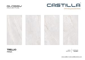 600X1200MM TUILES EN PORCELAINE ÉMAILLÉE DESIGN ITALIEN TRELLIO MINK - Product Image 2