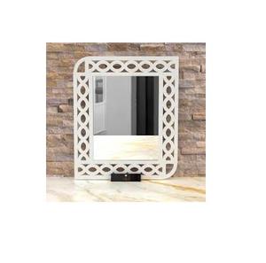 Grand miroir mural rectangulaire personnalisé de style moderne avec cadre en corde fait à la main pour le salon et l'hôtel Dernier design décoratif - Product Image 1