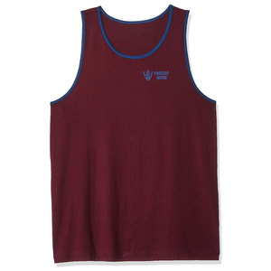 Camiseta sin mangas con ajuste muscular para hombre, Camiseta deportiva sin mangas para entrenamiento de gimnasio, camiseta sin mangas de algodón y poliéster - Product Image 1