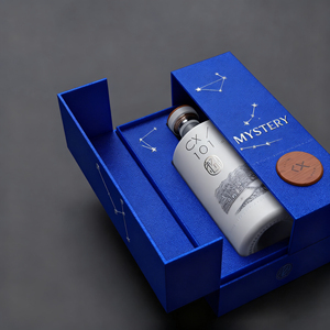 High end custom double door <b>red</b> wine gift <b>boxes</b> handheld corrugated carton 3mm magnetic buckle custom logo - Product Image 1