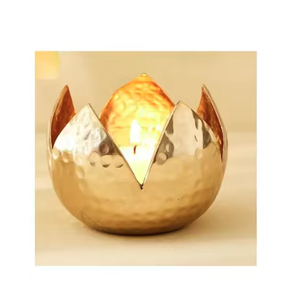 เทียนทีไลท์เชิงเทียนสำหรับตกแต่งเทศกาลคริสต์มาสใช้ในบ้าน - Product Image 1